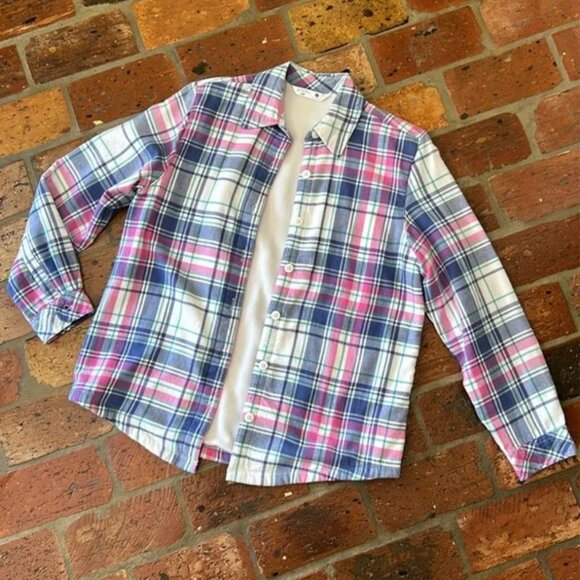 Lee Riders Plaid fleece lined Shirt/Shacket szS - Picture 6 of 10